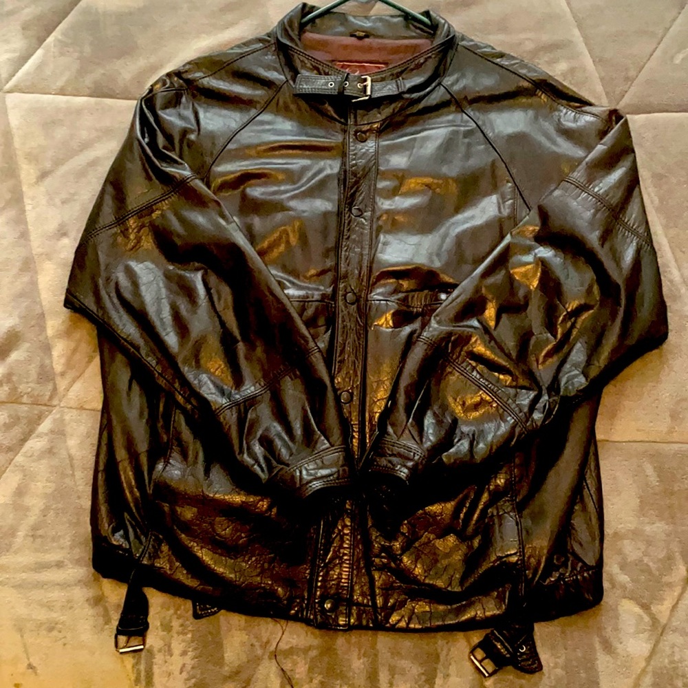 VNTG Genuine Leather Jacket